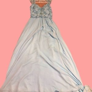 Blue princess dress